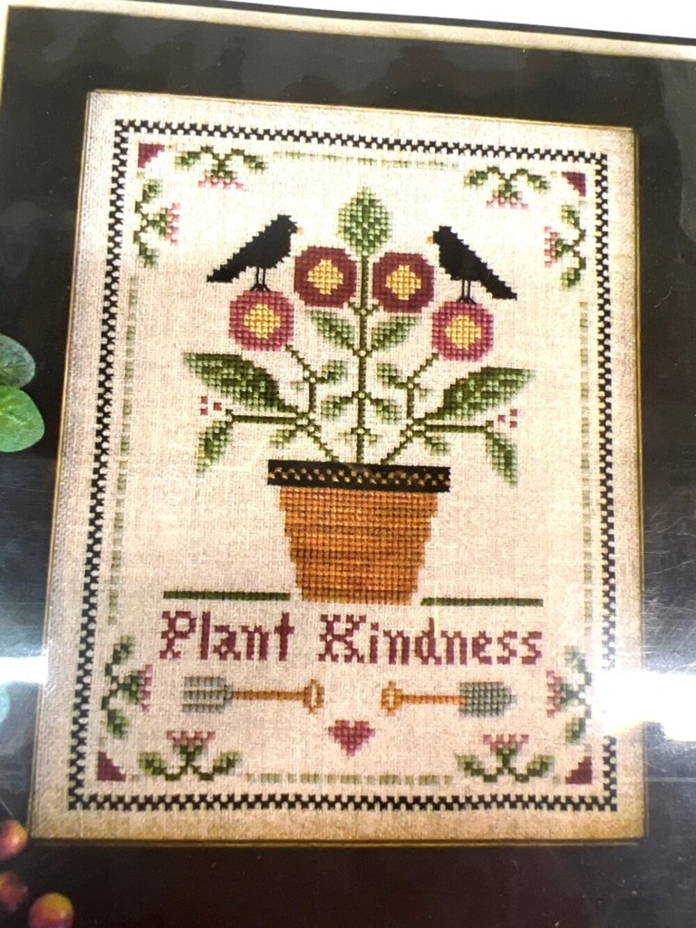 Plant Kindness Cross Stitch Pattern By Little House Needleworks